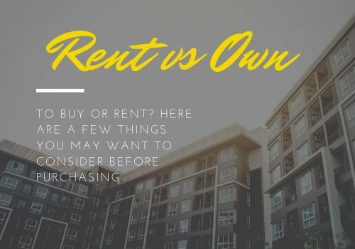 Renting Versus Buying a Home in GTA, Ontario